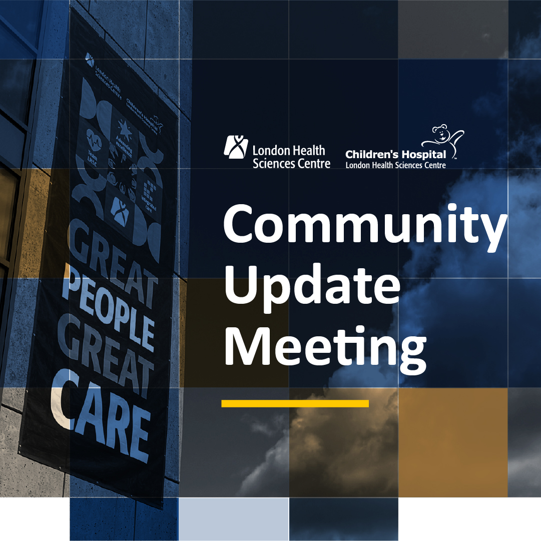 LHSCCanada's tweet image. April&apos;s Community Update Meeting was another great opportunity to connect &amp;amp; share hospital updates, including the results from our Community Advisory Committee surveys.

Didn’t have a chance to tune in? Catch up now:  lhsc.on.ca/about-lhsc/com…