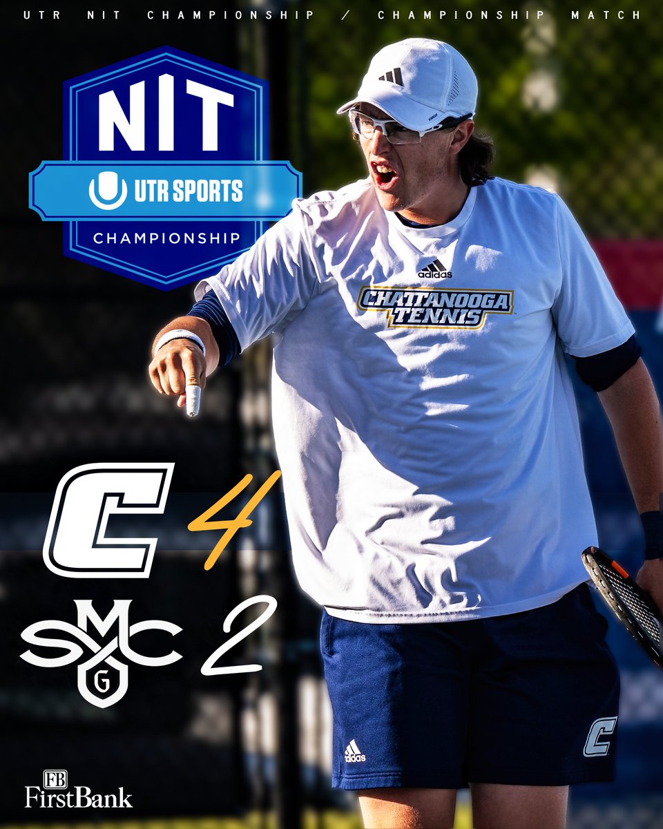 Chattanooga Mocs (@gomocs) on Twitter photo TITLE RECAP π: <a href="/GoMocsMTennis/">UTC Men's Tennis</a> Wins 2025 <a href="/UTR_Sports_/">UTR Sports</a> NIT Championship, Cortland Grove Named Most Valuable Player
π gomocs.com/news/2025/5/9/β¦
#GoMocs TITLE RECAP π: <a href="/GoMocsMTennis/">UTC Men's Tennis</a> Wins 2025 <a href="/UTR_Sports_/">UTR Sports</a> NIT Championship, Cortland Grove Named Most Valuable Player
π gomocs.com/news/2025/5/9/β¦
#GoMocs