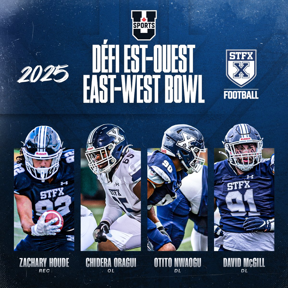 StFX Athletics (@stfxathletics) on Twitter photo Good luck to our four X-Men competing in the U SPORTS East-West Bowl tomorrow - Sat, May 10, 12:30 pm ET at Waterloo! <a href="/StFXFootball/">StFX X-Men Football</a>
📹 youtube.com/live/65OHC0IMb… Good luck to our four X-Men competing in the U SPORTS East-West Bowl tomorrow - Sat, May 10, 12:30 pm ET at Waterloo! <a href="/StFXFootball/">StFX X-Men Football</a>
📹 youtube.com/live/65OHC0IMb…