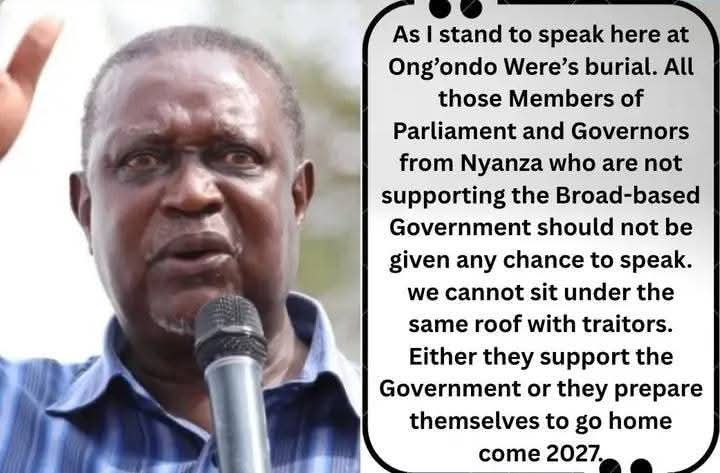 EMosongo's tweet image. Leadership isn't about threats—it's about influence.
My former boss taught me: if you believe in your idea, bring your team on board.  ODM’s daily ultimatums only expose internal weakness. 

Engage your people—or let them go.  But stop crying wolf. 

#AtwoliRetire #COTU #IEBC
