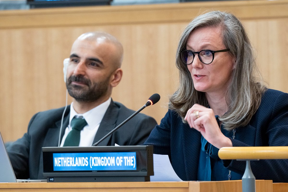 🇧🇪🇱🇺🇳🇱 At the UN #SecurityCouncil, #GeneralAssembly, and #PeacebuildingCommission dialogue, #KingdomNL, on behalf of the #Benelux, called to build a peace architecture that is inclusive, locally led &amp; responsive.

It should focus a.o. on impact, mental health &amp; smooth transitions