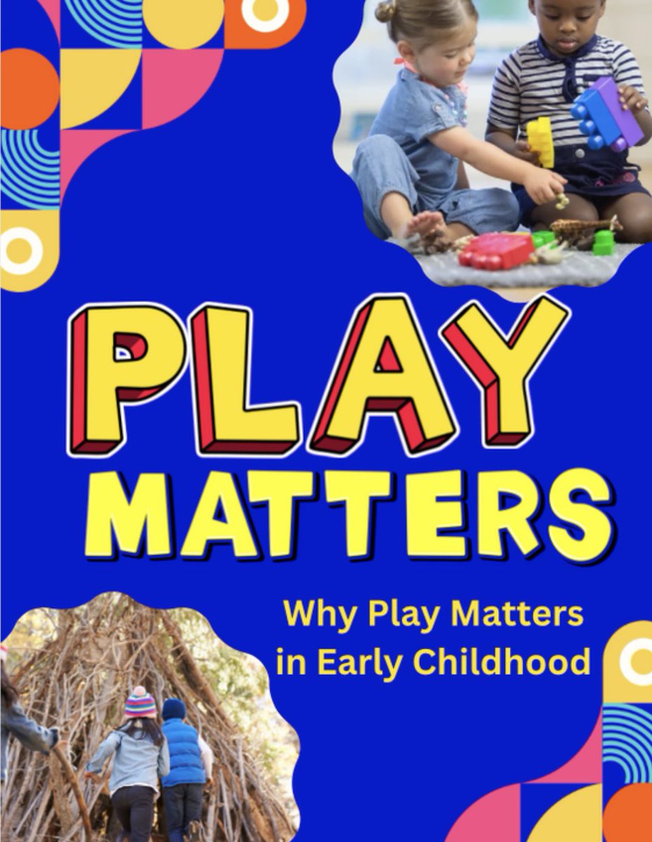 Play Matters and it always will.
Download your FREE copy now and discover why play is essential in early childhood.

early-years-reviews.com/play-matters

#PlayMatters #EarlyYears #Play
