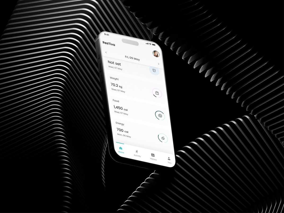 🌿Introducing Restiva

Stay on top of your wellness goals with a beautifully designed daily tracker. From sleep to hydration, food to energy—Restiva gives you the full picture, all in one place.

#UIDesign #WellnessApp #FigmaChallenge #Restiva