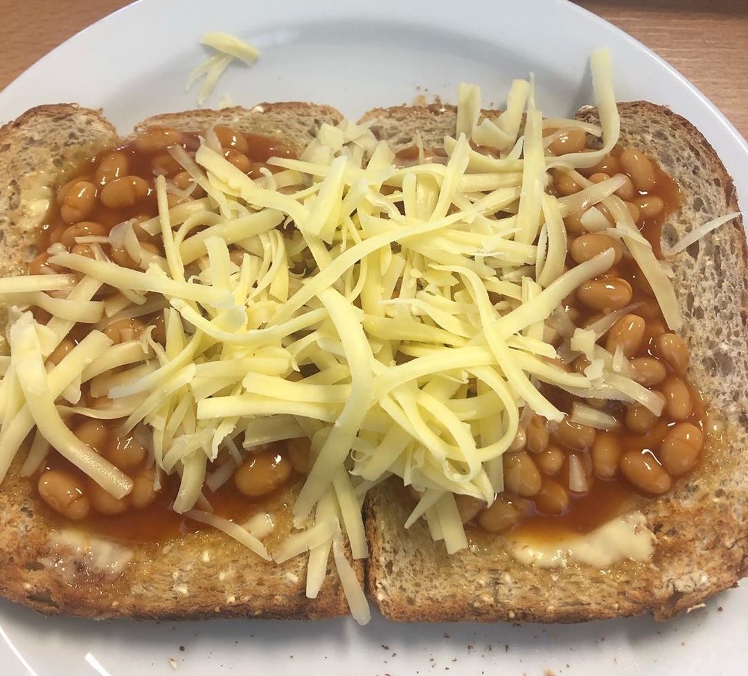Cheese and Beans on Toast
