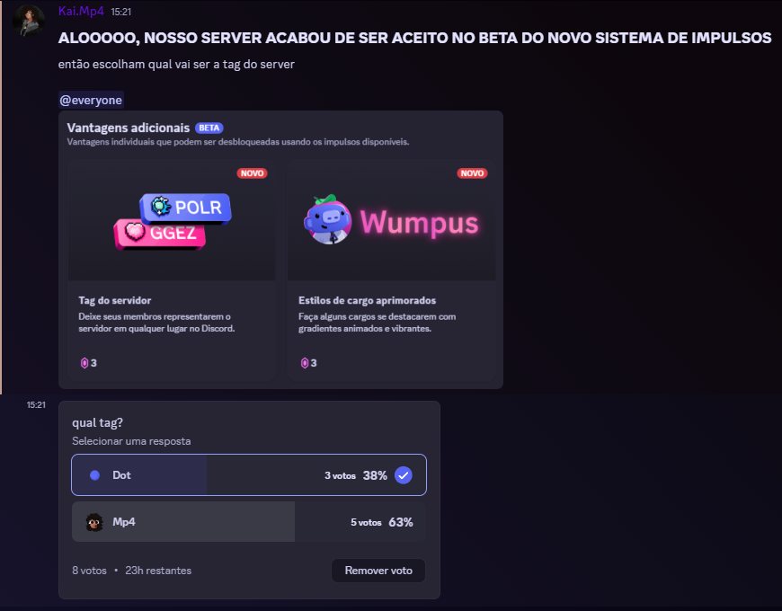 PESSOAL DO TWITTER, VOTA AQUI TBM