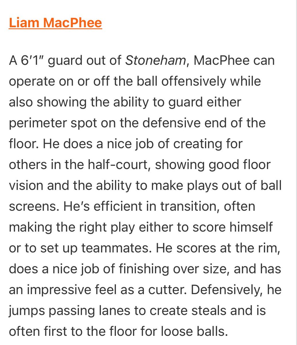 Thank you for the write up! <a href="/PHNewEngland/">Prep Hoops New England</a>