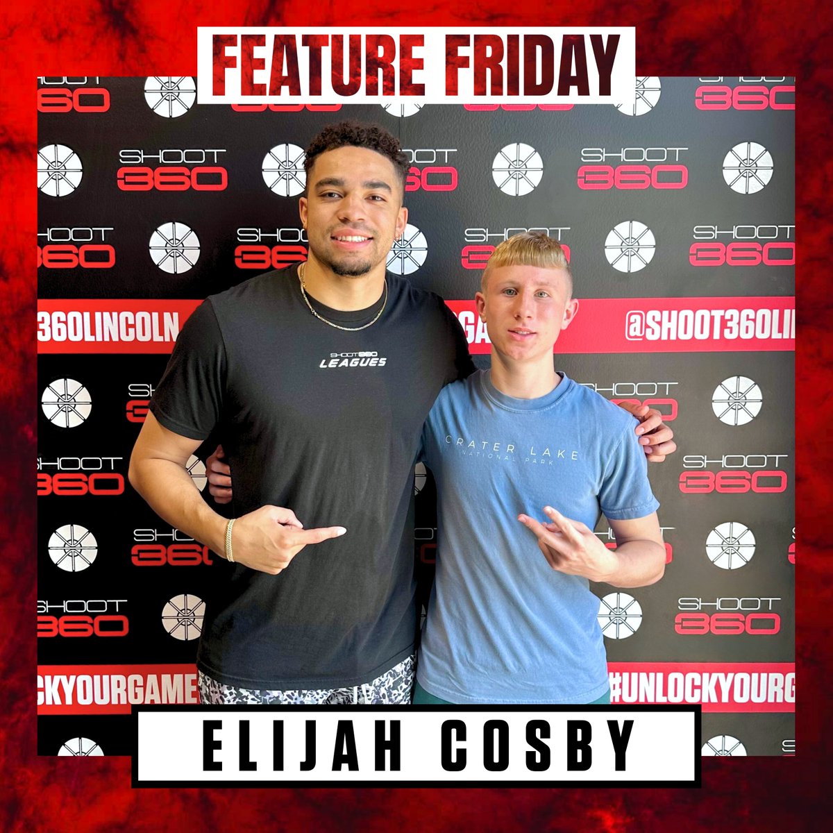 👏 FEATURE FRIDAY 👏
S/O to our guy Elijah for his consistent pursuit of GREATNESS! Elijah has been part of the Shoot 360 Family for just over a month &amp; is already making major strides! He's improved his overall shooting % by 3% &amp; boosted his In-The-Zone % by an impressive 12%🔥