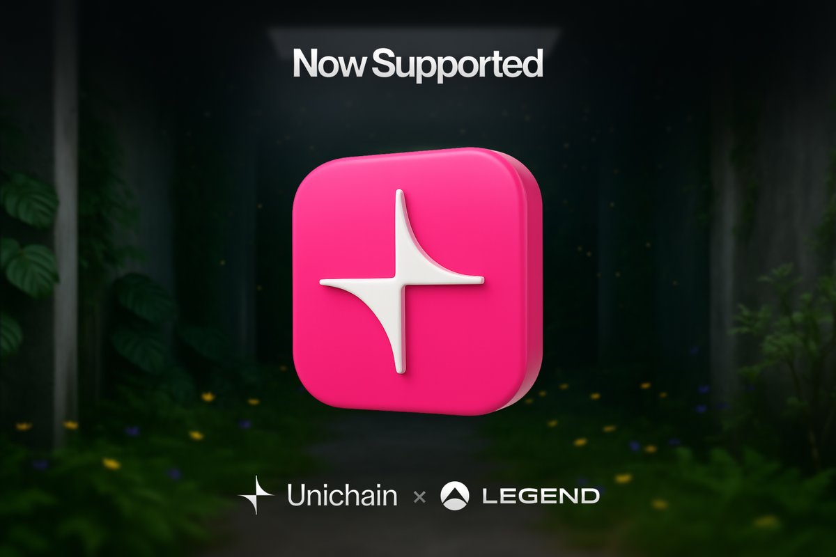 Today is a good day — <a href="/unichain/">Unichain</a> is now live on Legend.
The best way to use Unichain has arrived.

🦄🤝🧭