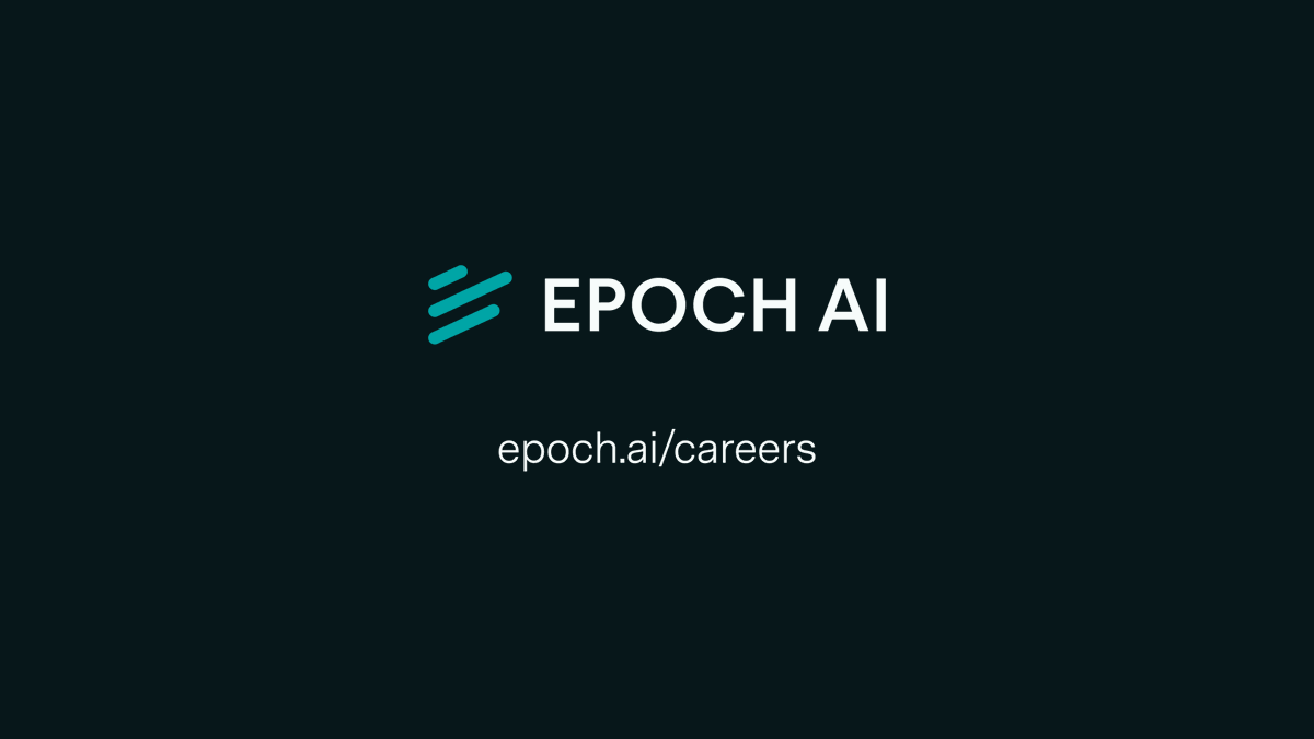 Epoch AI tweet media