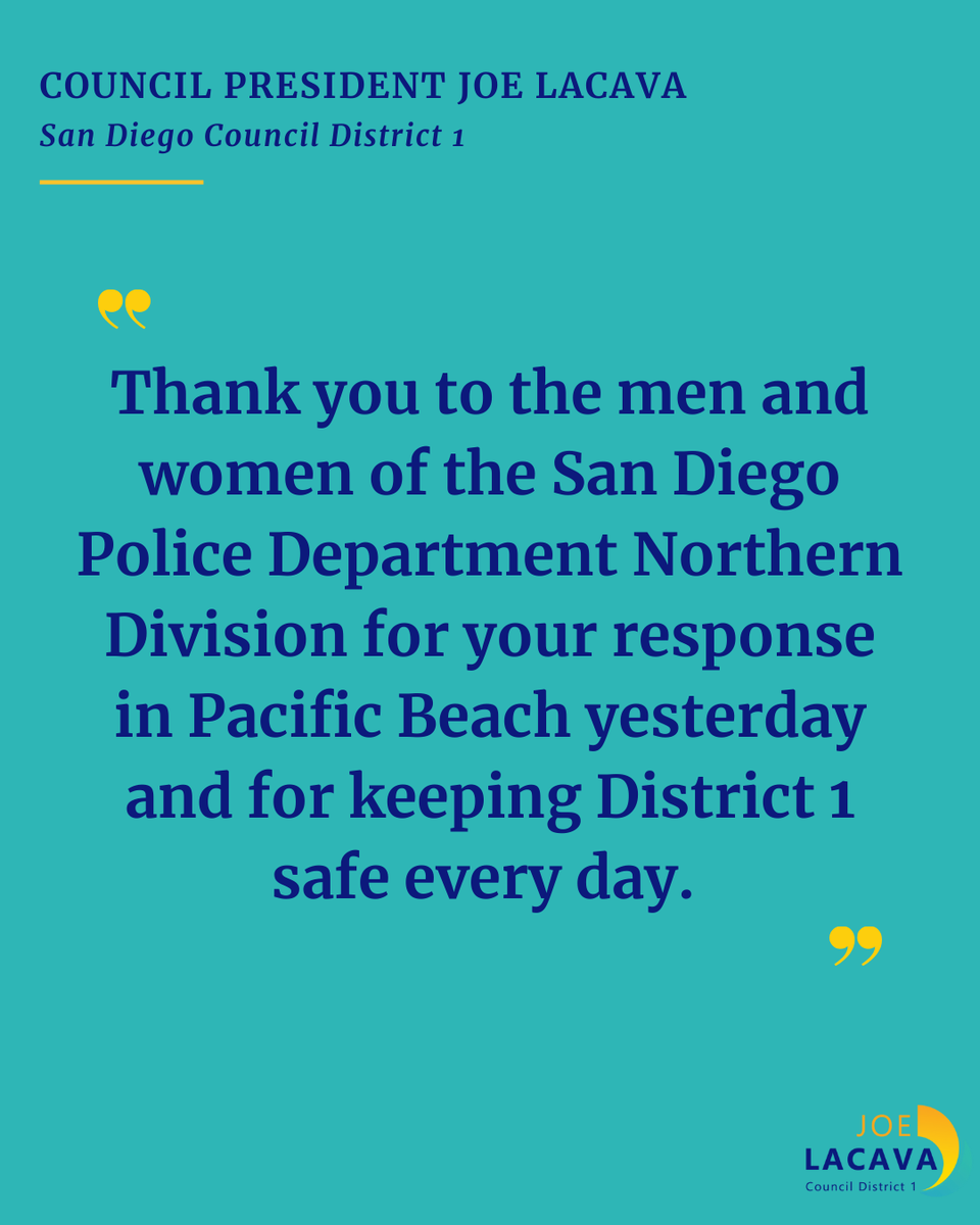 Council President Joe LaCava tweet media