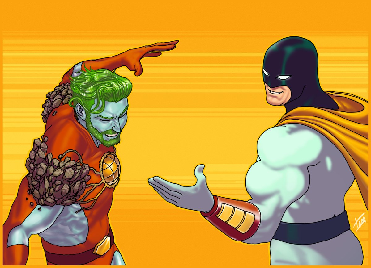 FOC for CAPTAIN PLANET #2 *and* SPACE GHOST ANNUAL #1 is this Monday — they're both excellent books, so call your local comics shop to preorder today!