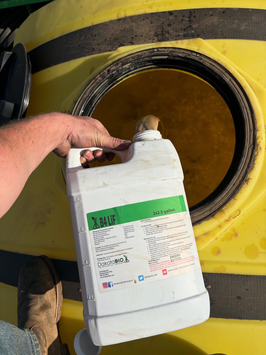 Unlock your phosphorus with B4 LiF! 

Easy to use and ⬆️ yields - what more could you ask for?! 

#dakotabio