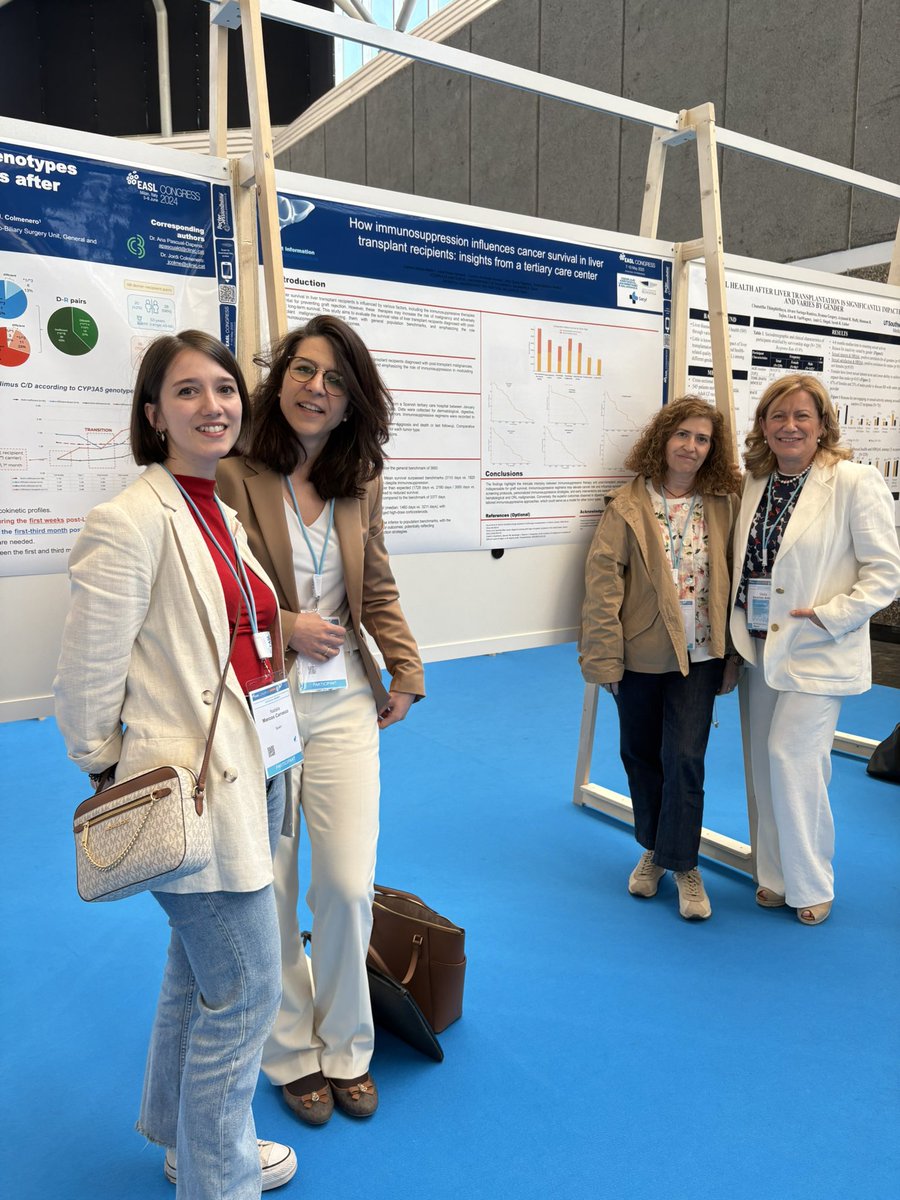 gsanchezantolin's tweet photo. Day 3 at #EASLCongress: a day of awards, transplantation, acute-on-chronic, and hepatitis. @natmarcosc and @mamenalonso_doc presented our work. Thanks to the whole team that make it possible and to @EASLnews for the opportunity to share it! https://t.co/SPqUoQNiRH