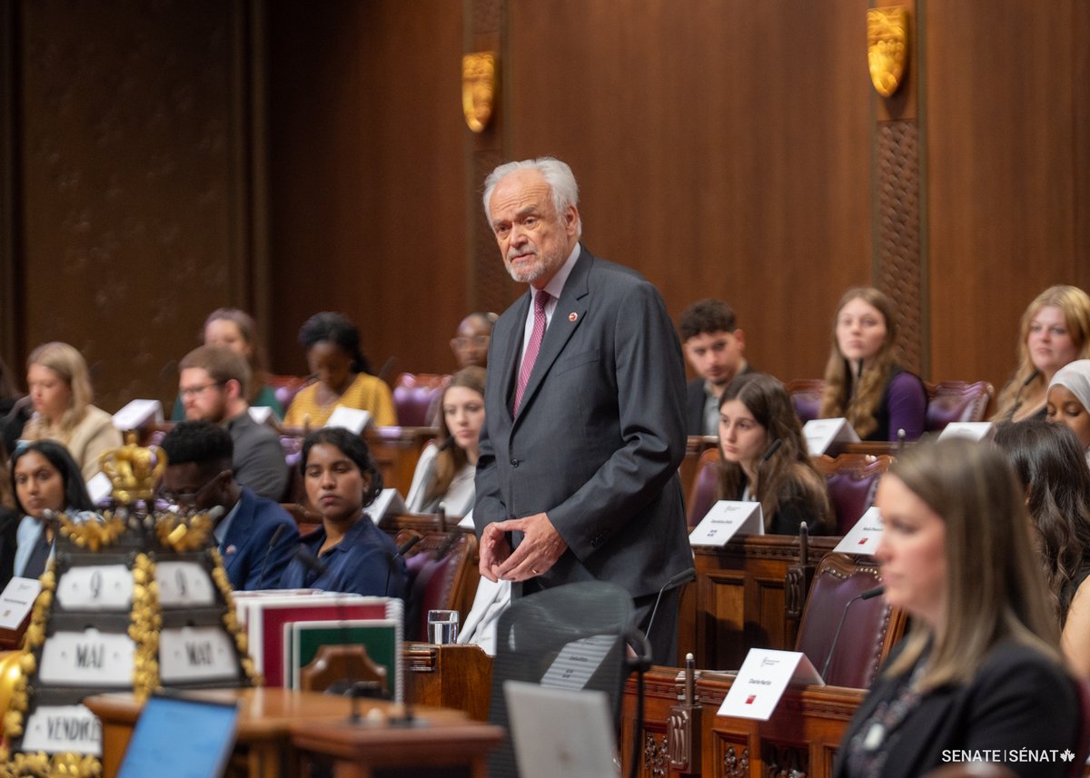 Senate of Canada (@senateca) on Twitter photo 📸 Some moments from today’s mock Question Period at #ModelSenate2025 with <a href="/SenBoehm/">Peter M Boehm</a>. Participants had the opportunity to ask him hard-hitting questions on topics they are passionate about, including the economy, housing, foreign affairs and national security.
Thank you, 📸 Some moments from today’s mock Question Period at #ModelSenate2025 with <a href="/SenBoehm/">Peter M Boehm</a>. Participants had the opportunity to ask him hard-hitting questions on topics they are passionate about, including the economy, housing, foreign affairs and national security.
Thank you,