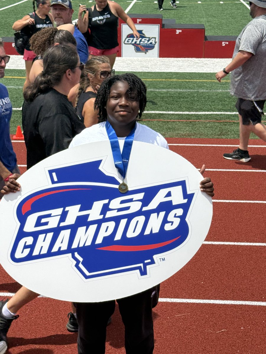 Seckinger Track & Field (@seckingertf) on Twitter photo Congratulations to <a href="/NaysaBrewer2027/">Naysa Brewer</a> for winning the AAAAA State Championship in Shot put today! <a href="/SKG_Athletics/">Seckinger Athletics</a> Congratulations to <a href="/NaysaBrewer2027/">Naysa Brewer</a> for winning the AAAAA State Championship in Shot put today! <a href="/SKG_Athletics/">Seckinger Athletics</a>