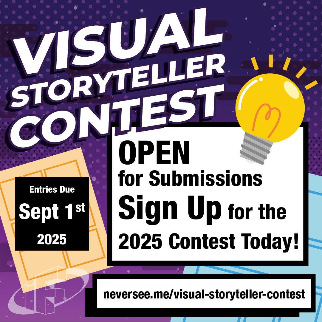 iFdesignstudios's tweet image. 🚨 The #VisualStorytellerContest is OPEN! 🚨  Your chance to get #published , receive professional feedback, and bring your #comic to print starts NOW! 🖊️📖 Submit your best work before September 1st for a shot at making your mark. 🔗 Full details: neversee.me/visual-storyte…