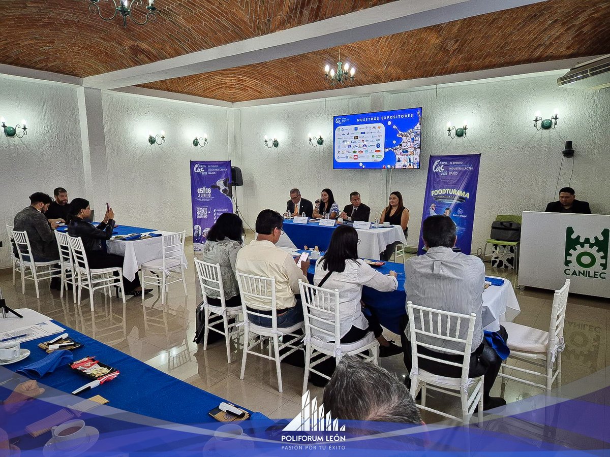Poliforum León (@poliforumleon) on Twitter photo 🚨 ¡Atención industria láctea!
Este 5 y 6 de junio llega #ExpoLacDelBajío2025 a Poliforum León 🧀🐄. Talleres únicos, Encuentros de negocio. Conviértete en parte del evento con <a href="/SoyRafaCarbajal/">Rafa Carbajal</a>, Entrada GRATUITA
📲 Regístrate ya: expolacdelbajio.com
#ExpoLac #IndustriaLáctea 🚨 ¡Atención industria láctea!
Este 5 y 6 de junio llega #ExpoLacDelBajío2025 a Poliforum León 🧀🐄. Talleres únicos, Encuentros de negocio. Conviértete en parte del evento con <a href="/SoyRafaCarbajal/">Rafa Carbajal</a>, Entrada GRATUITA
📲 Regístrate ya: expolacdelbajio.com
#ExpoLac #IndustriaLáctea