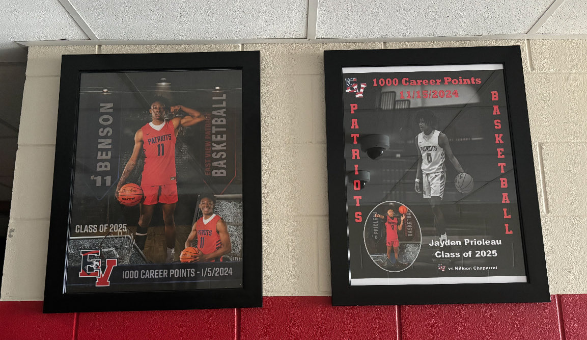 East View Boys Basketball (@ev_hoops) on Twitter photo New addition to our basketball hallway…First two 1000 point scorers (and 1500) and first two All-Region Players. Patriots Forever…!
<a href="/tstar_baller/">Terrion Benson</a> <a href="/JaydenPrioleau/">Jayden Prioleau</a> New addition to our basketball hallway…First two 1000 point scorers (and 1500) and first two All-Region Players. Patriots Forever…!
<a href="/tstar_baller/">Terrion Benson</a> <a href="/JaydenPrioleau/">Jayden Prioleau</a>