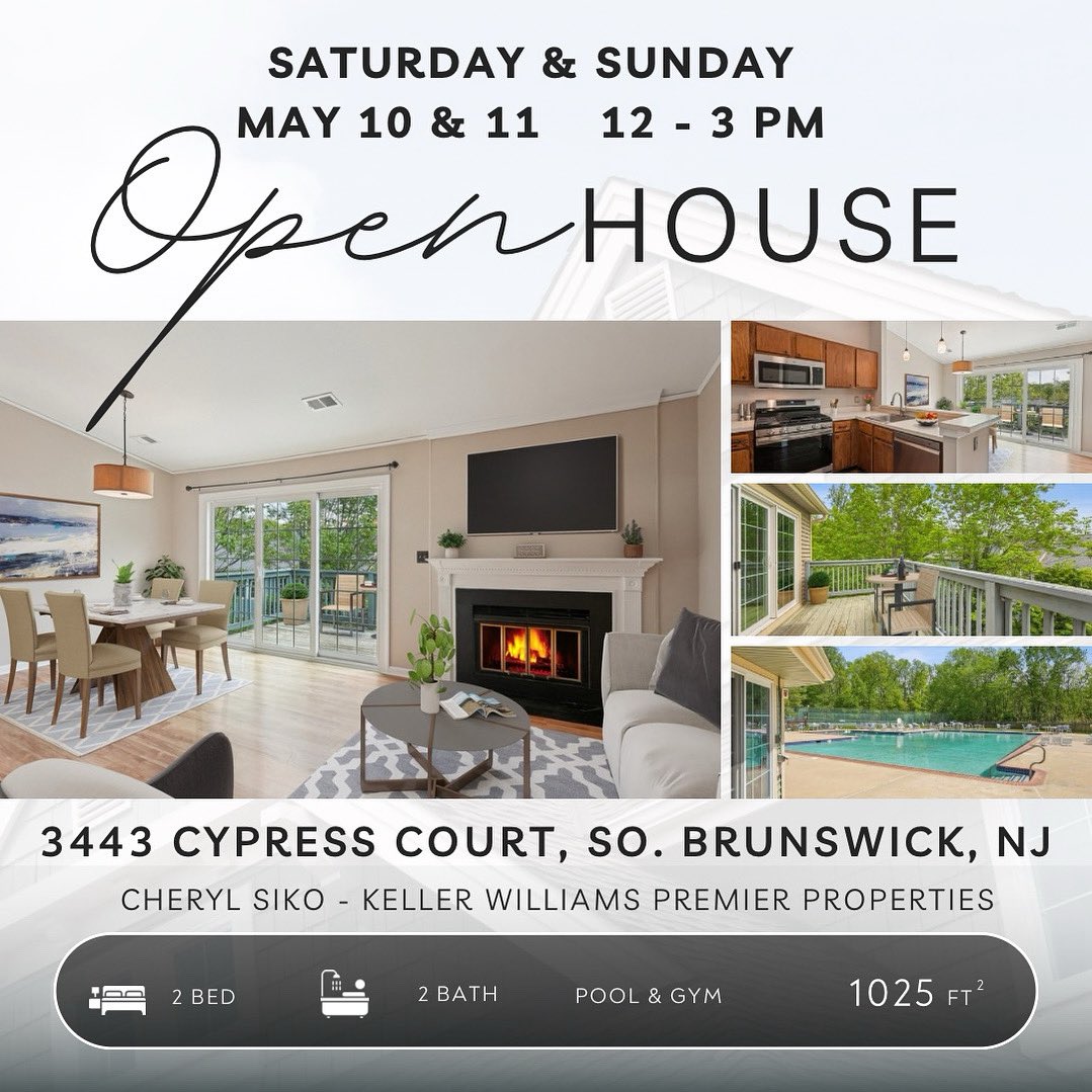 CherylSiko's tweet image. You’re invited to view this freshly-painted move-in ready #2bedroom #2bath #condo in the sought-after community of Whispering Woods. Make an offer &amp;amp; and enjoy the pool all Summer! #southbrunswicknj #njrealestate #listingagent #kwsiko #successwithsiko