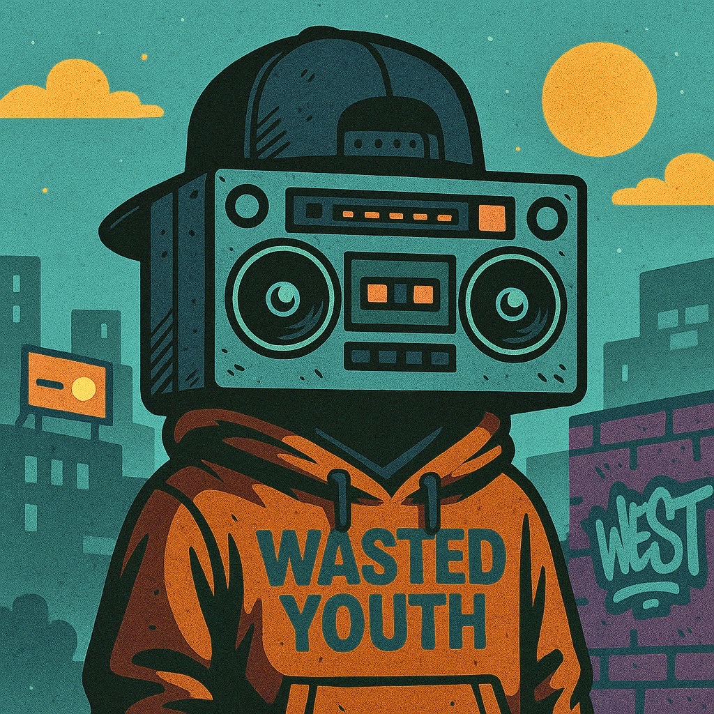 EchoLog_BB's tweet photo. No words left,
but the beat still spins.
Cassettes don’t forget—
they wait.
WASTED YOUTH,
etched in silence.

#WastedYouth #SoundMemory #BBStory  #UrbanPoetry #DigitalMyth #NFT https://t.co/uF6qDE6W0g