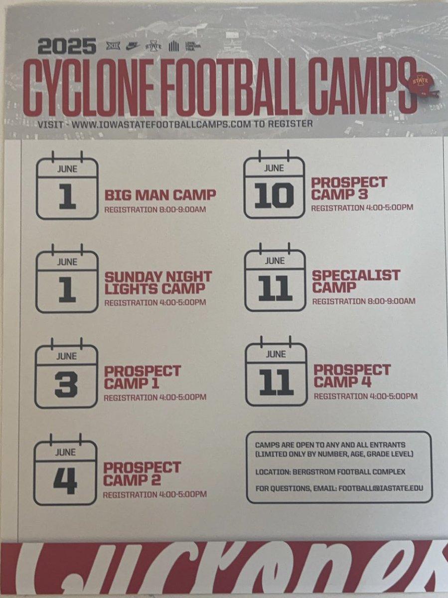 Thank you <a href="/Coach_Heacock/">JON HEACOCK</a> for the camp invite!