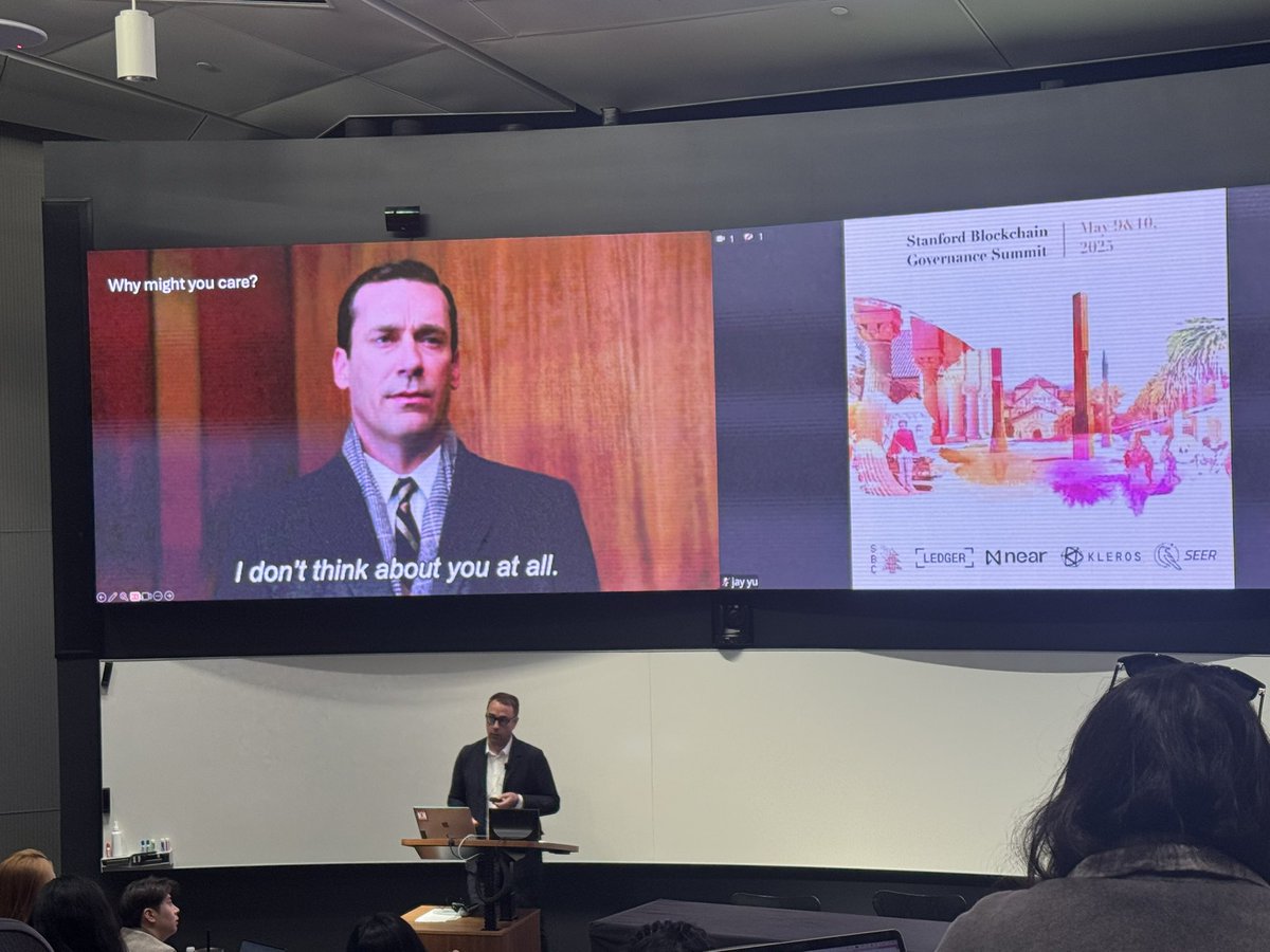 Best punch line of the day “because AI agents” 😭 <a href="/IncompleteRules/">Eric Alston</a>
