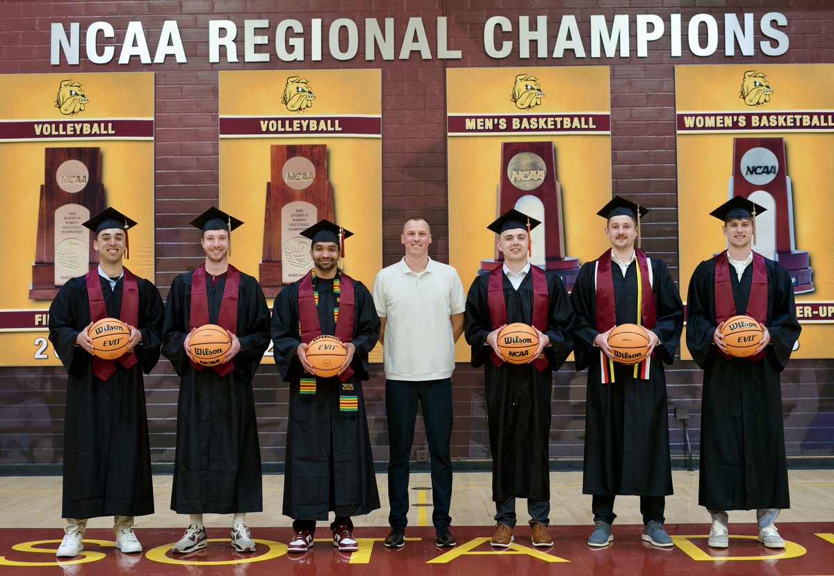 Justin Wieck (@coachwieckumd) on Twitter photo 🎓Graduation Weekend in Duluth
<a href="/UMDBulldogMBB/">UMD Men's Basketball</a>
Proud of these 6 Guys. True high achieving student-athletes. Some of the best to ever wear a Bulldog Jersey
As <a href="/CarsonShanks_/">Carson Shanks</a> told me today “Moves Were Made”
Thank you JJ, KAT, JB, AA. Mattie & Pauley back for one more ride. 🎓Graduation Weekend in Duluth
<a href="/UMDBulldogMBB/">UMD Men's Basketball</a>
Proud of these 6 Guys. True high achieving student-athletes. Some of the best to ever wear a Bulldog Jersey
As <a href="/CarsonShanks_/">Carson Shanks</a> told me today “Moves Were Made”
Thank you JJ, KAT, JB, AA. Mattie & Pauley back for one more ride.