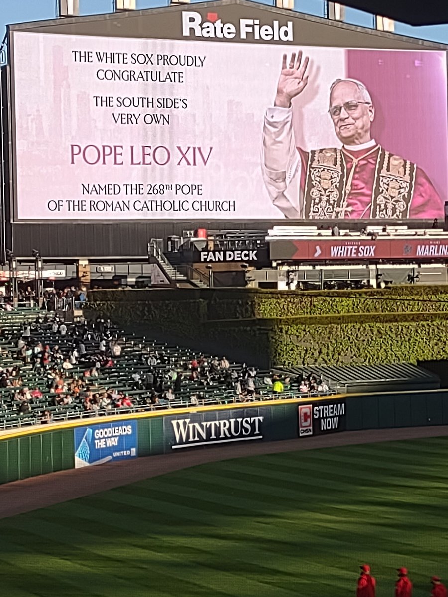 Straight to the top from here. #WhiteSox