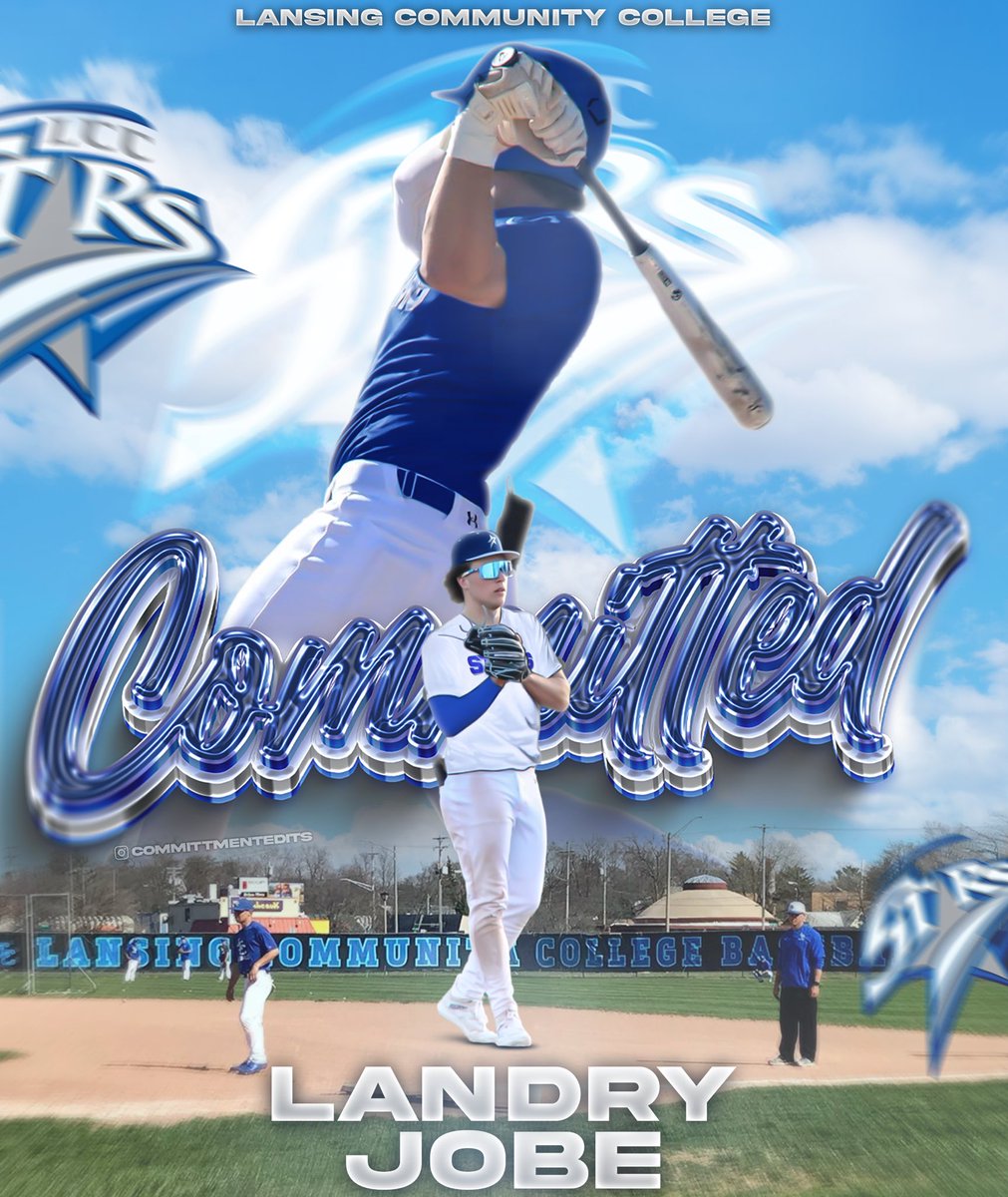 Excited to announce my commitment to LCC! First, I’d like to thank the Lord because without him none of this would be possible. Next i’d like to thank my family, friends and coaches for always supporting me. Can’t wait to see what the future holds!
Go Stars💫💙
