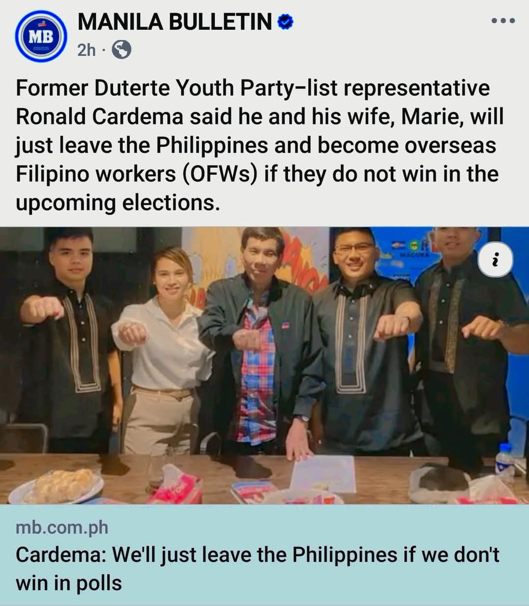 Bakit magiintay pa, larga na! 😂😂😂

#philippines #politics