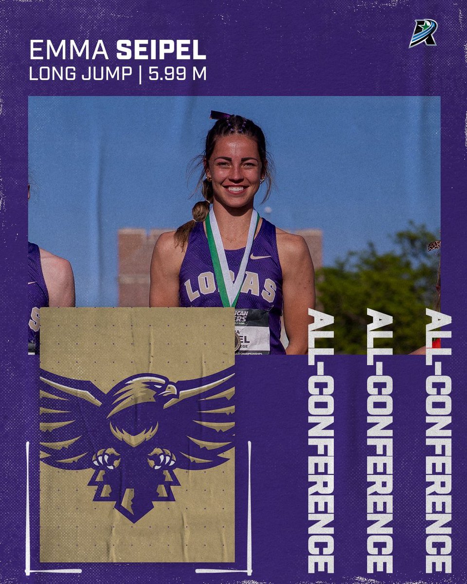 <a href="/eseipel1/">emma seipel</a> is your 2025 A-R-C Outdoor Champion in the long jump‼️

Her first jump of 5.99 meters set a new meet record 🪽 

#GoDuhawks