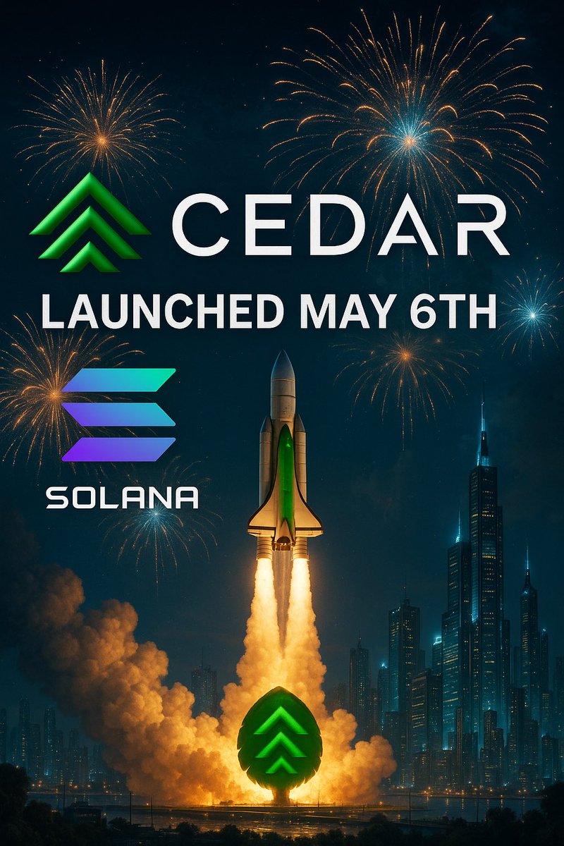 JohnnyUtah_FBI2's tweet image. Have you heard?

If you’re a new $CDR holder drop a like, if you’re OG repost.

@CedarDAO