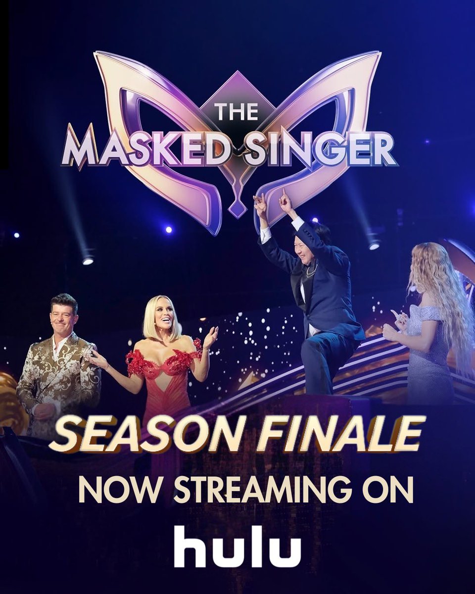 I'm still buzzing about #themaskedsinger finale! If you missed it, stream it on @Hulu. I might just have to rewatch. ‼️