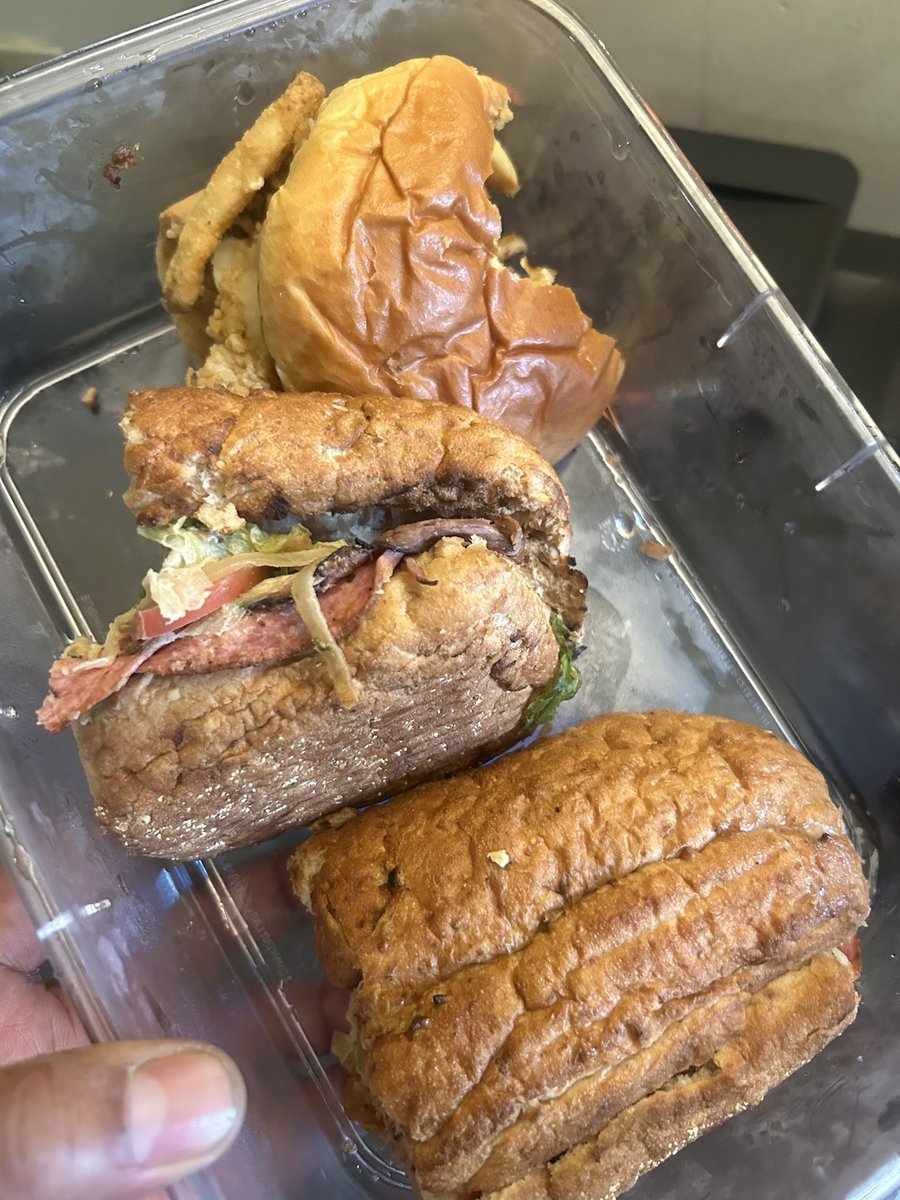 1 week old sandwiches can you guess what food chains?