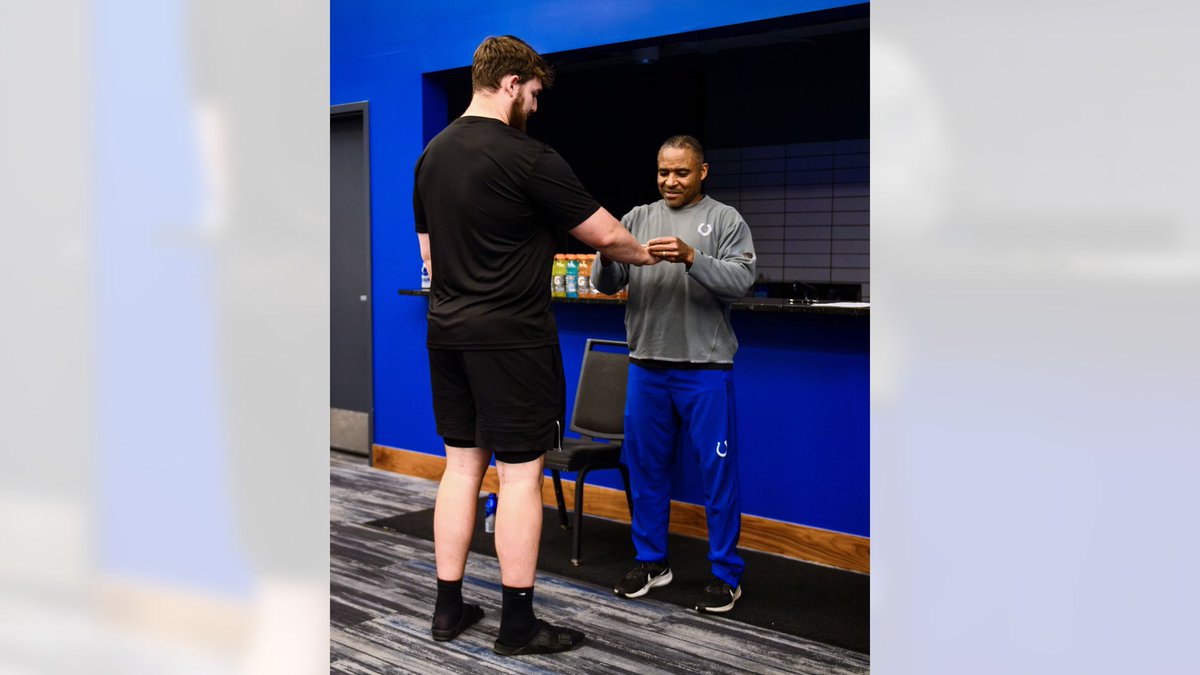 Colts mini camp Day 1