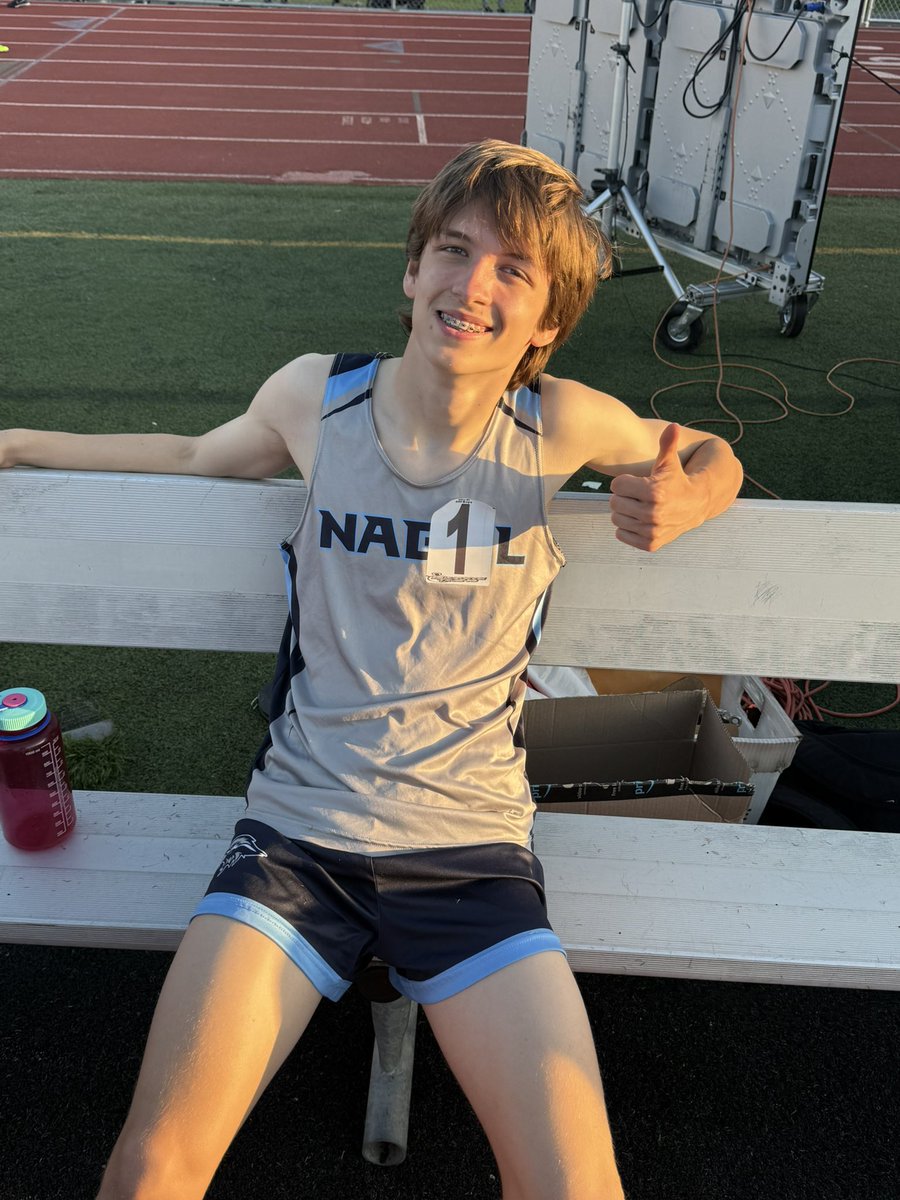 And another!!!!
Max McKee breaks the 800m school record! Max has been an incredible runner for 2 years and this is no surprise! So happy for you, Max! Way to go my man! #ONENEST