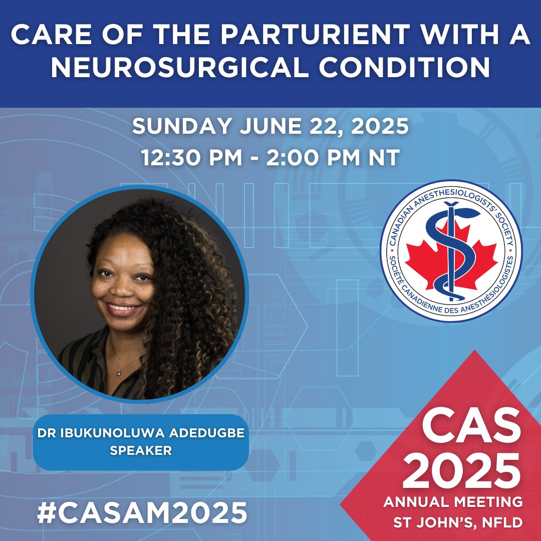 Anton Chau (@antonchau1) on Twitter photo Don’t miss it! 🧠🤰💉 Join me Sunday, June 22 for the CAS OB-Neuro Inter-Section Collaboration Expert Panel at #CASAM2025 — <a href="/Ron_George/">Dr. Ron George 🇨🇦 #Anesthesiologist</a> <a href="/iadedugbe/">Ib Adedugbe</a> <a href="/CASUpdate/">Canadian Anesthesiologists' Society</a> <a href="/SOAPHQ/">SOAP</a> <a href="/SNACCNeuro/">SNACC</a> @CAS_OBsection × <a href="/cas_neuro/">CAS Neuro Section</a> Don’t miss it! 🧠🤰💉 Join me Sunday, June 22 for the CAS OB-Neuro Inter-Section Collaboration Expert Panel at #CASAM2025 — <a href="/Ron_George/">Dr. Ron George 🇨🇦 #Anesthesiologist</a> <a href="/iadedugbe/">Ib Adedugbe</a> <a href="/CASUpdate/">Canadian Anesthesiologists' Society</a> <a href="/SOAPHQ/">SOAP</a> <a href="/SNACCNeuro/">SNACC</a> @CAS_OBsection × <a href="/cas_neuro/">CAS Neuro Section</a>