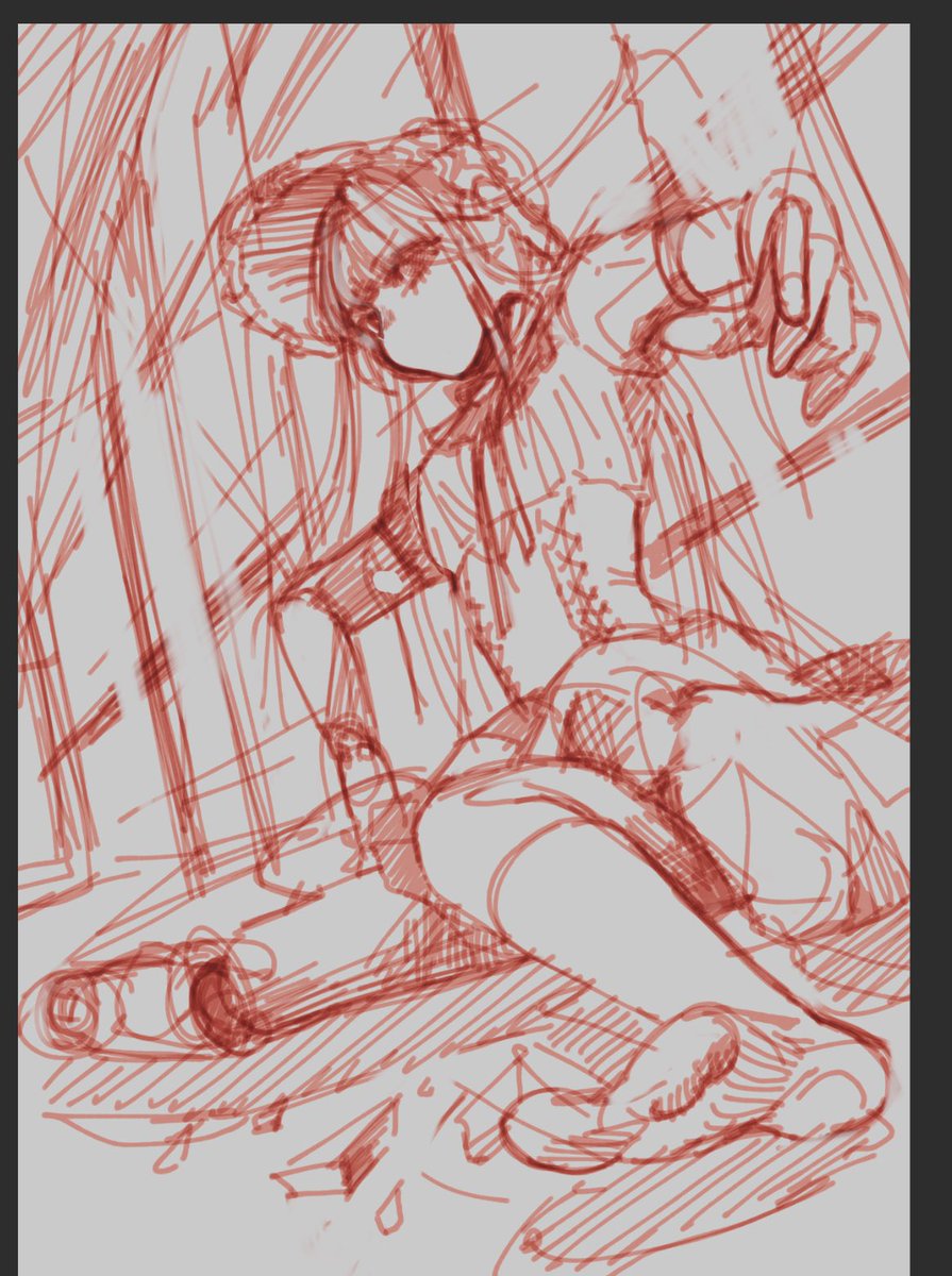 되게 좋아하던 러프

기력딸려서 미루다가
벌써 4년,,? 넘게 묵혔네

인체 무시하고 맘대로 그렸지만
재밋엇음