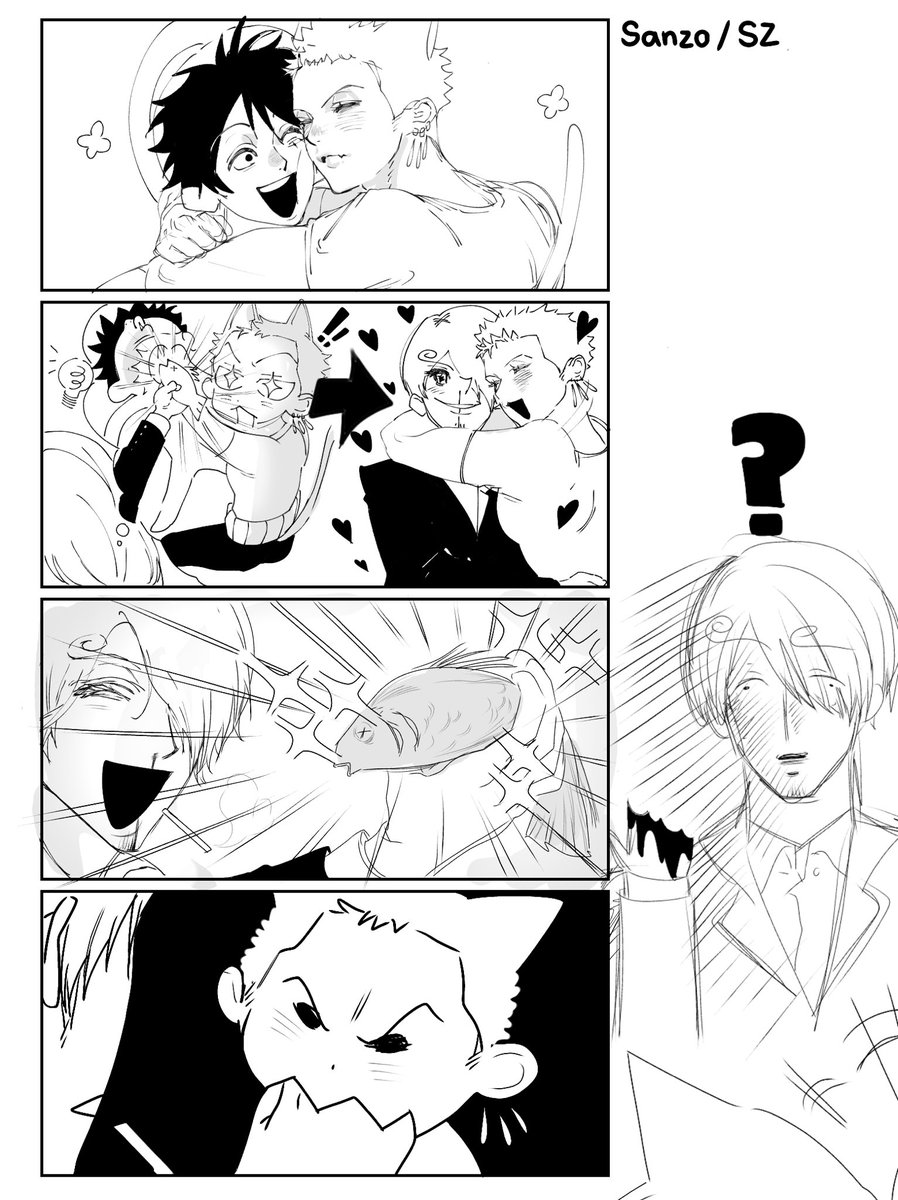 #サンゾロ #sanzo  
Omake