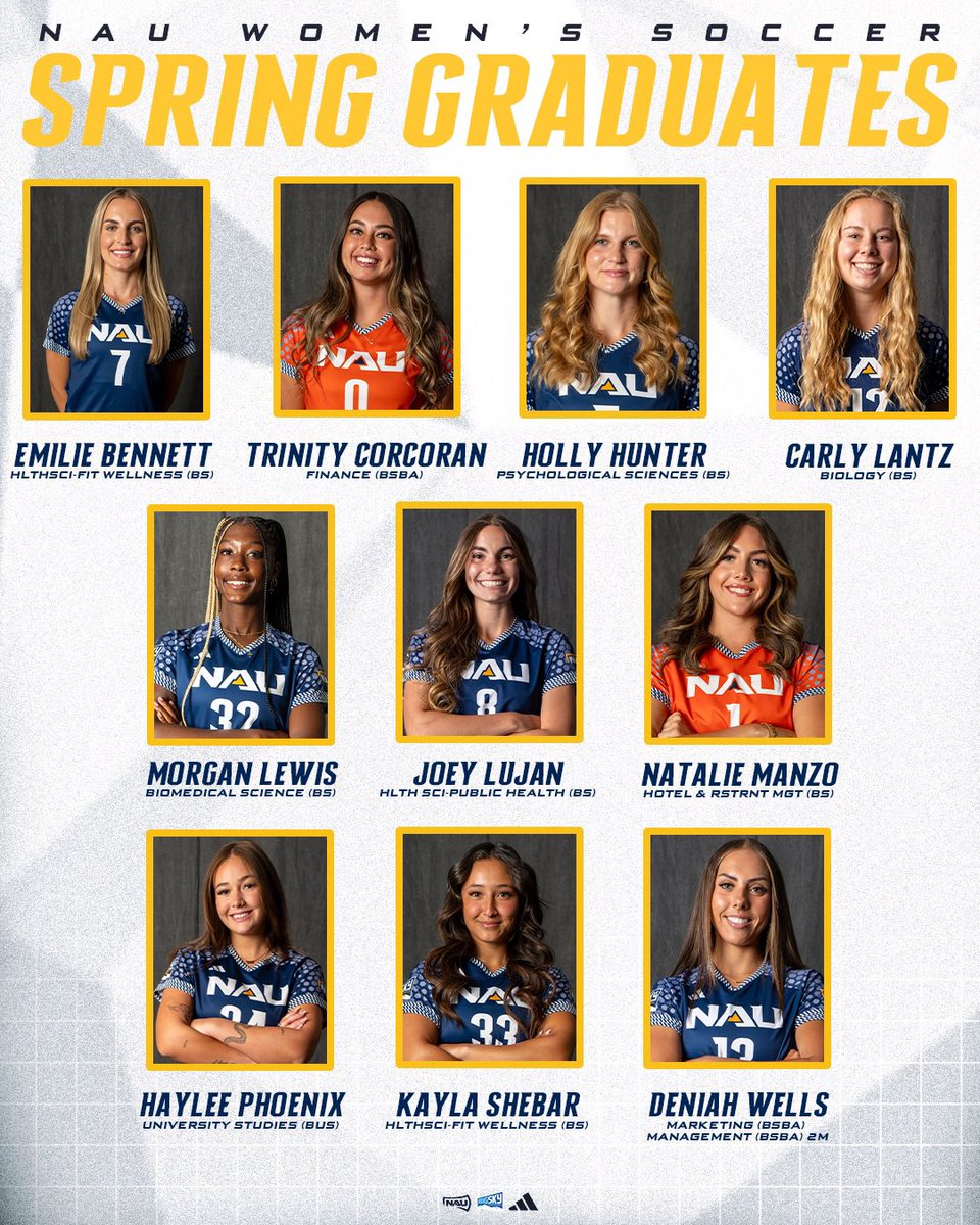 The hard work has paid off 📚⚽️🎓

Congratulations to our Spring graduates on all your accomplishments! 

#RaiseTheFlag | #BigSkySoccer