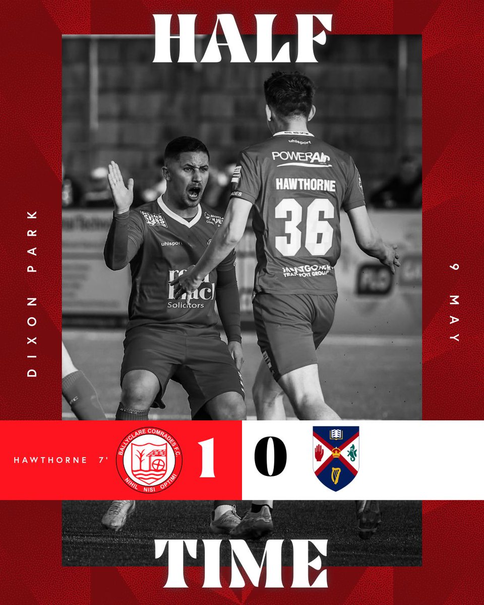 We lead at the break, but still behind in the tie. Big second half needed.