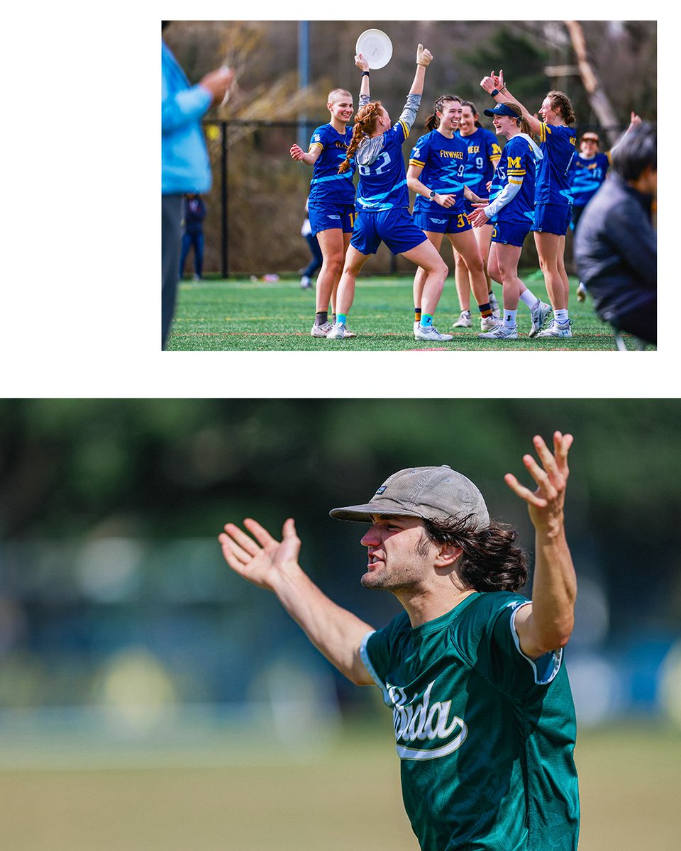 Some of our favorites from the regular season 📷 #collegeultimate #betterthanever
