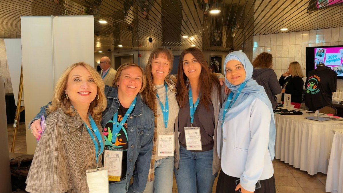 Members of the <a href="/wbloomfieldschl/">wbloomfieldschl⚓️</a> ELD team excited to be at #MABEMI25