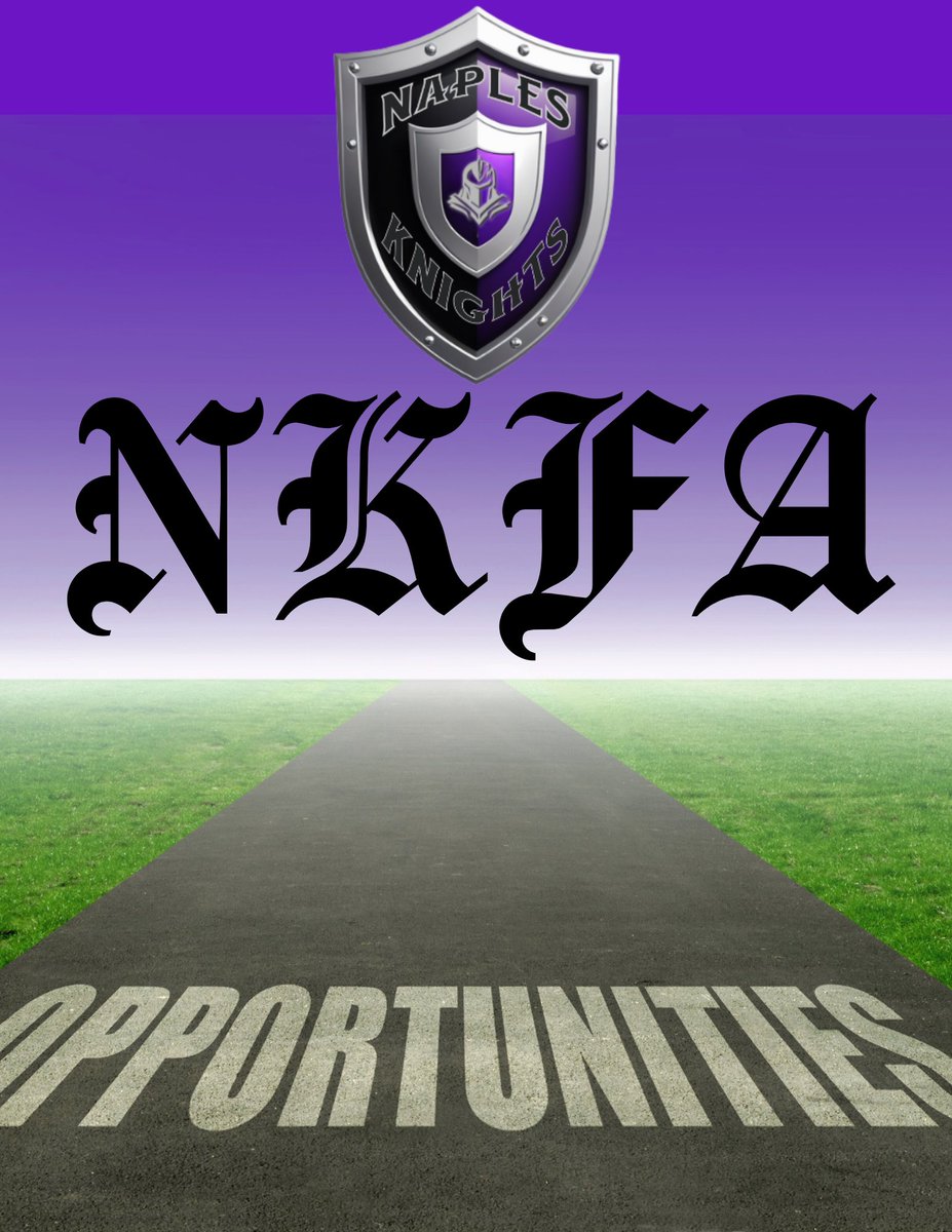 Naples Knights Football Academy (@knightsnaples) on Twitter photo NKFA is your opportunity to get noticed! Get film. Get recruited!
Spots are filling up! Let’s WORK! ALL SEASON! #letsgo #CollegeFootball #recruitment <a href="/Busterwoo/">Coach Woo</a> <a href="/CoachTJ7/">Coach TJ</a> <a href="/1CoachWerts/">Coach Werts</a> <a href="/coachsheff239/">Coach Sheff</a> <a href="/Coach3douard/">lance3hunnet</a> <a href="/TheNPGAA/">National Post Grad Athletic Association</a> <a href="/NPGSN/">National Post Grad Sports Network</a> NKFA is your opportunity to get noticed! Get film. Get recruited!
Spots are filling up! Let’s WORK! ALL SEASON! #letsgo #CollegeFootball #recruitment <a href="/Busterwoo/">Coach Woo</a> <a href="/CoachTJ7/">Coach TJ</a> <a href="/1CoachWerts/">Coach Werts</a> <a href="/coachsheff239/">Coach Sheff</a> <a href="/Coach3douard/">lance3hunnet</a> <a href="/TheNPGAA/">National Post Grad Athletic Association</a> <a href="/NPGSN/">National Post Grad Sports Network</a>