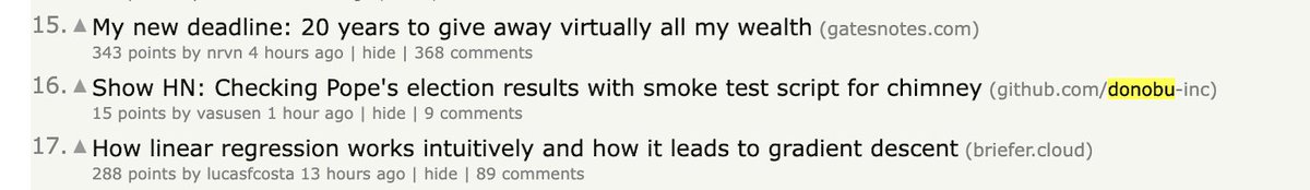 I made it to HN front page yesterday!