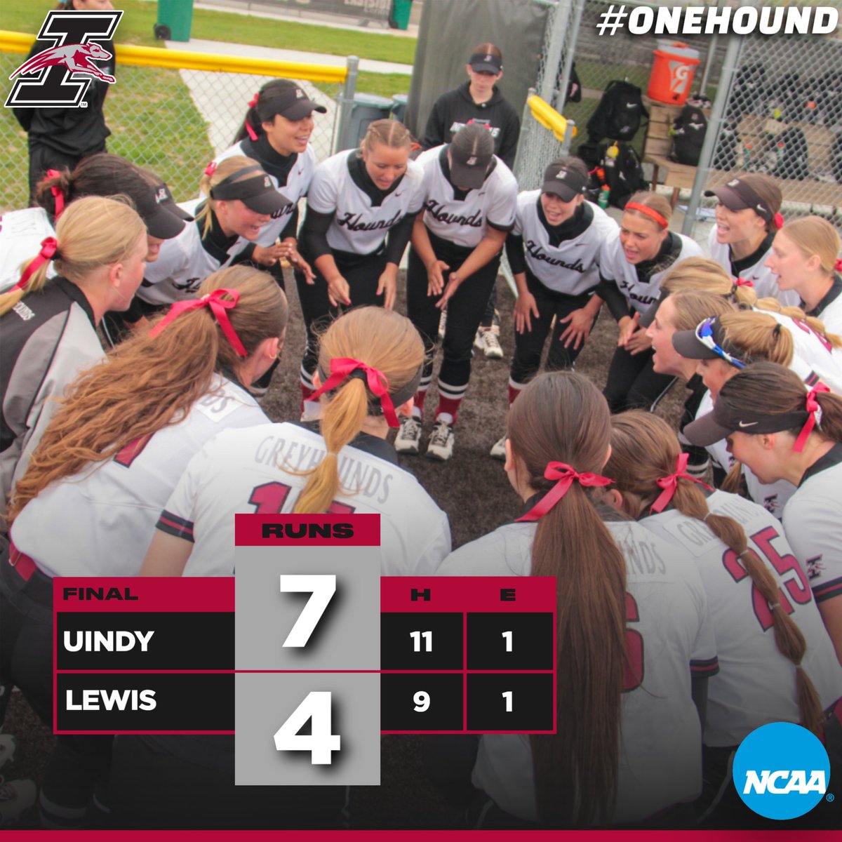 🥎 GREYHOUNDS WIN 🥎

Comeback kids!

#D2SB x #ONEHOUND