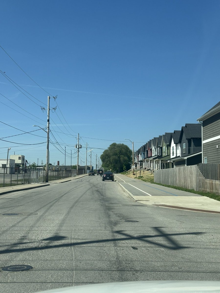Renee Davis (@reneelovesdata) on Twitter photo This is not safe and needs to be reviewed asap. Milburm Street at 21st. <a href="/IndyDPW/">Indy Department of Public Works</a> This is not safe and needs to be reviewed asap. Milburm Street at 21st. <a href="/IndyDPW/">Indy Department of Public Works</a>