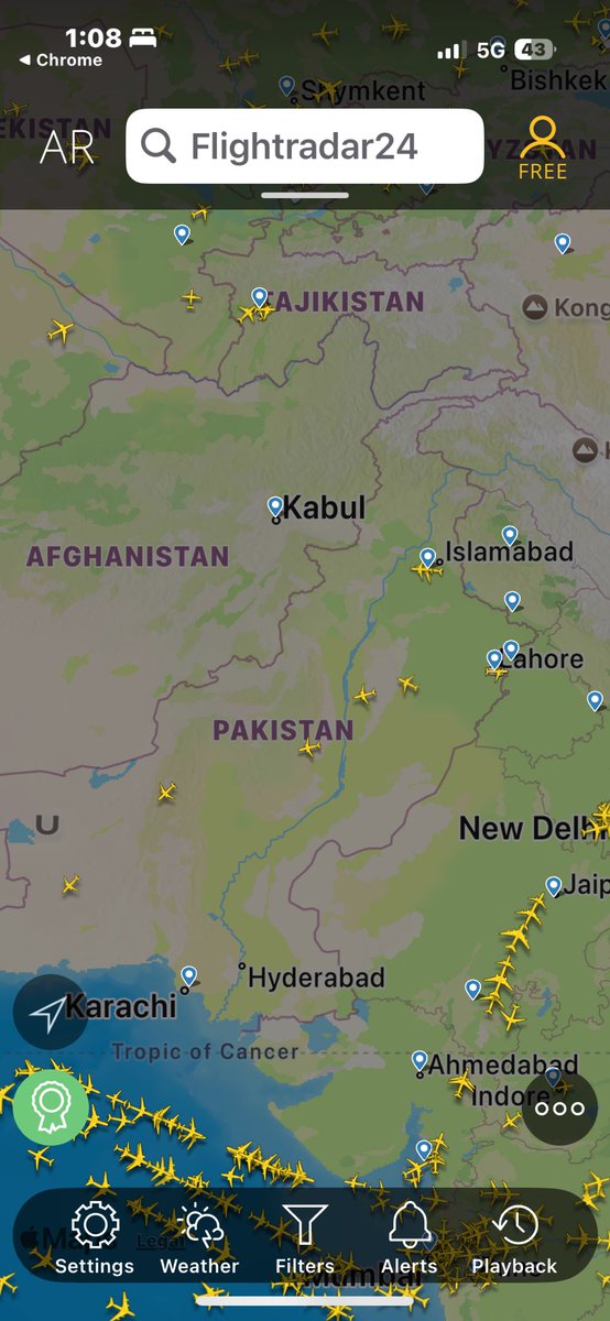 anupthinks's tweet image. Oh look, #Pakistan keeping its skies open : what a “bold” move. 
Flying empty aircraft around like it’s some video game. Keep poking the lion and don’t cry when it roars!
Sheer #cowardice !

#IndiaPakistanWar #IndianNavyAction #IndianArmy #IndianNavy #OperationSindoor