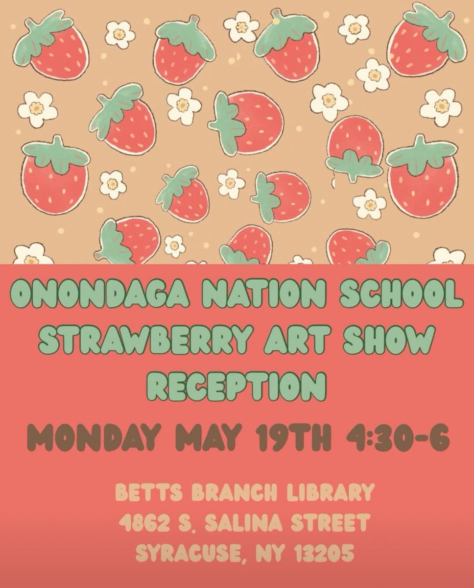 ONS students artwork at Betts Library!