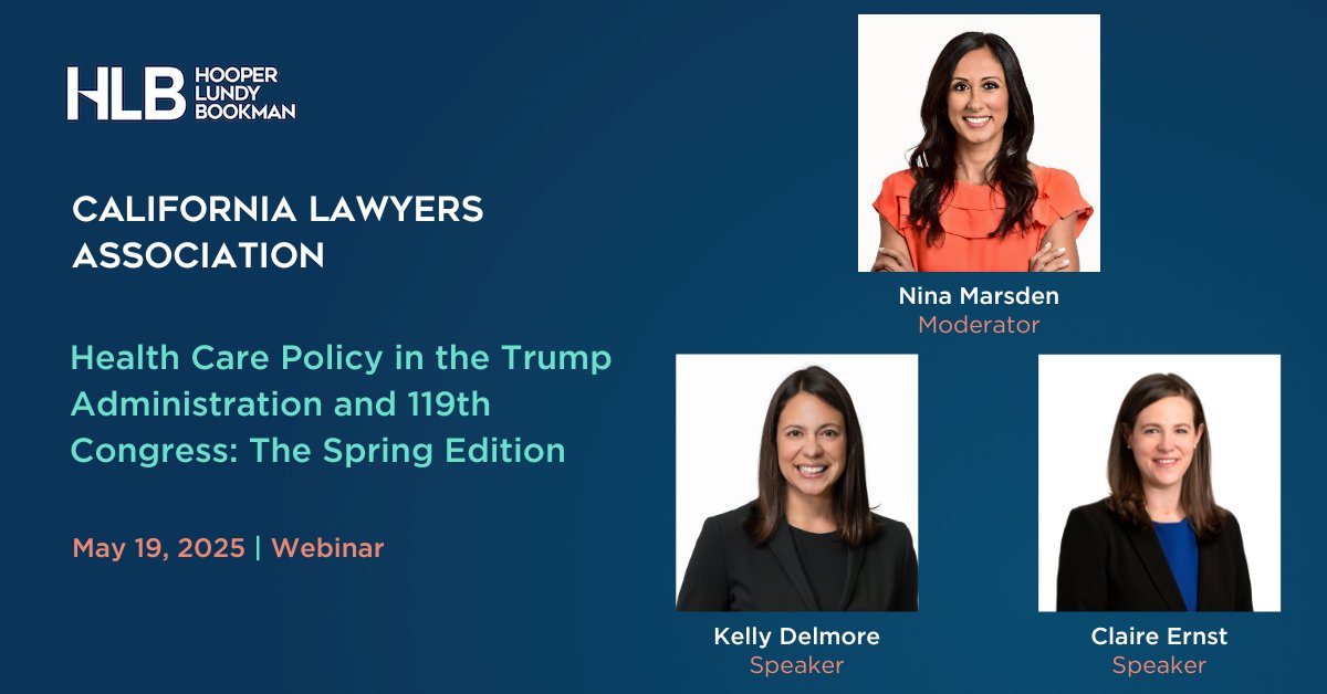 More information on Nina Marsden, Kelly Delmore, and Claire Ernst presentation is here: bit.ly/3RT2HE2

#healthlaw #trumpadministration #healthcarepolicy